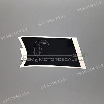 Zijpaneel sticker, linkerkant