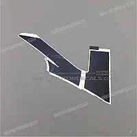 HONDA Adesivo carenatura sinistra, lato sinistro 64358-MAL-600ZB