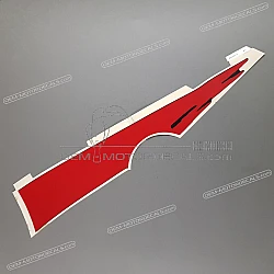 Side cowling decal, left side