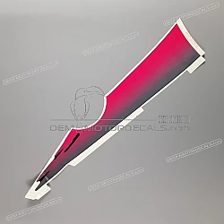 Bugverkleidung Aufkleber, Linke Seite