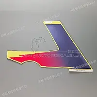 HONDA Middenkuip CBR Hurricane sticker, linkerkant 64358-MV9-840ZB
