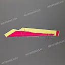 Fuel tank stripe, left side