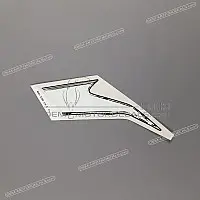 HONDA Pegatina de quilla inferior, lado izquierdo 64359-MAL-E00ZB