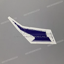 Naklejka na dolną owiewkę, pług, lewa strona