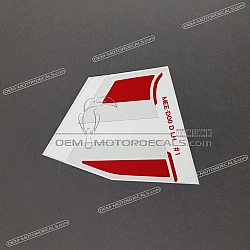 Side cowling decal, left side