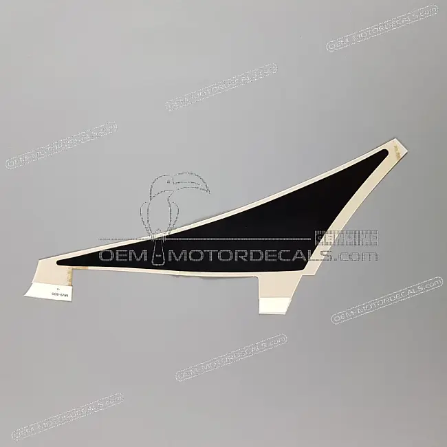 Honda CBR600F Hurricane Naklejka na dolną owiewkę lewa strona OEM 64359MV9600ZB