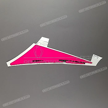 Naklejka na dolną owiewkę, pług, lewa strona