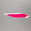 Cowling stripe, left side
