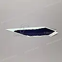 Side fairing CBR600F stripe, left side