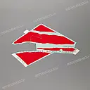 Left side cowling stripe
