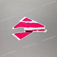 HONDA Pegatina Lateral Izquierda del Carenado, CBR600F Hurricane 64364-MV9-930ZB