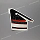 Honda CBR600F HURRICANE Pegatina Carenado Lateral Izquierdo OEM 64365MALG30ZC