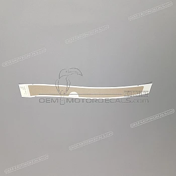 Side cowling decal, left side