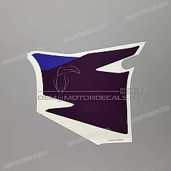 Side cowling decal, left side