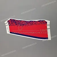 HONDA Autocollant de flanc de carénage, côté gauche 64367-MZ2-300ZA