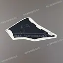 Rechter onderkuip sticker, rechterzijde
