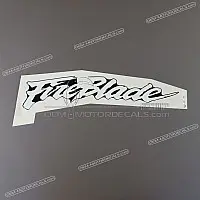 HONDA Grafica carena inferiore, lato destro 64403-MAS-750ZA