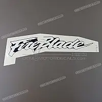 HONDA Lower fairing CBR900RR graphic, right side 64403-MAS-750ZC