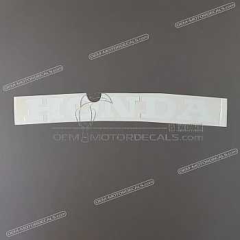 Belly pan decal, right side