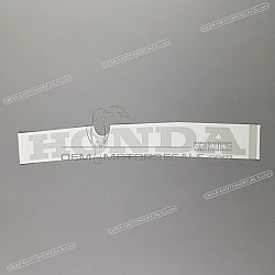 Belly pan decal, right side