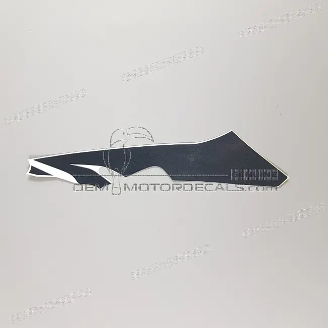 Honda CBR125R Middelste Kuipstrip Linkerzijde OEM 64412KTYD30ZD Fabrieksaf Originele Grafische Sticker