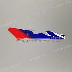 Side cowling decal, left side