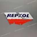 Middenkuip CBR Repsol strip, linkerzijde