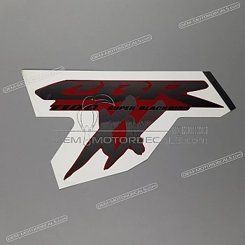 Side cowling decal