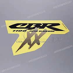 Side cowling decal