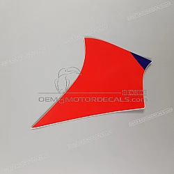 Side cowling decal, left side
