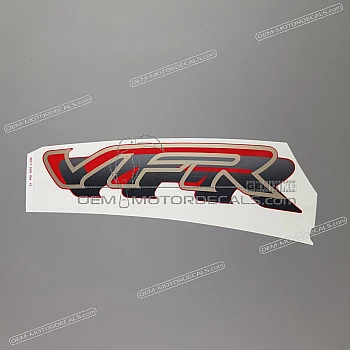 Side cowling decal, right side