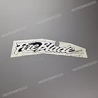 HONDA CBR Lower fairing emblem, left side 64453-MAS-750ZC