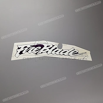 Naklejka na dolną owiewkę, pług, lewa strona