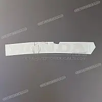 HONDA Graphique bas de carénage, côté gauche 64453-MAS-E00ZB