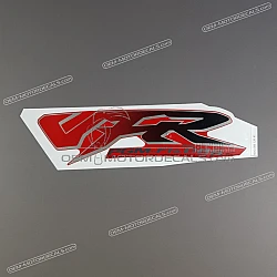 Side cowling decal, left side