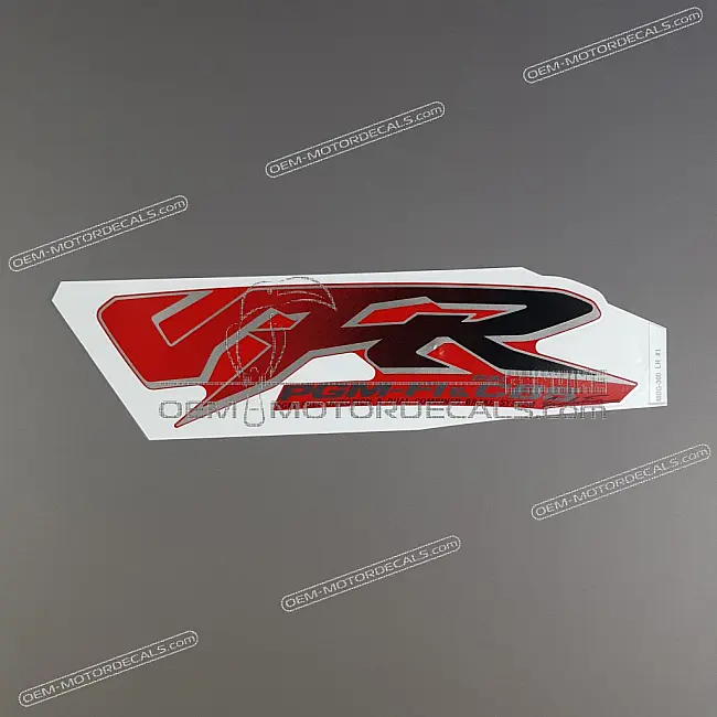 Honda VFR800 Linke Vordere Seitenverkleidung VFR Logo Emblem Linke Seite OEM 64480MBG300ZA