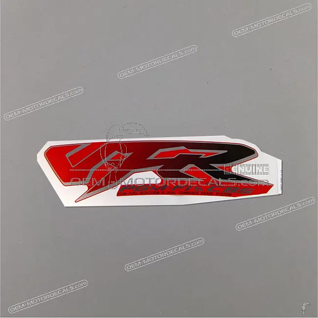 Honda VFR800 Autocollant Carénage Avant Gauche VFR Graphisme Côté Gauche OEM 64480MBGD00ZA Autocollant d'Usine