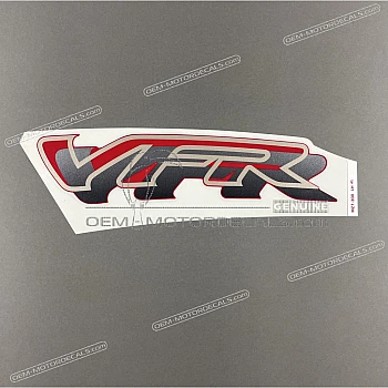Side cowling decal, left side