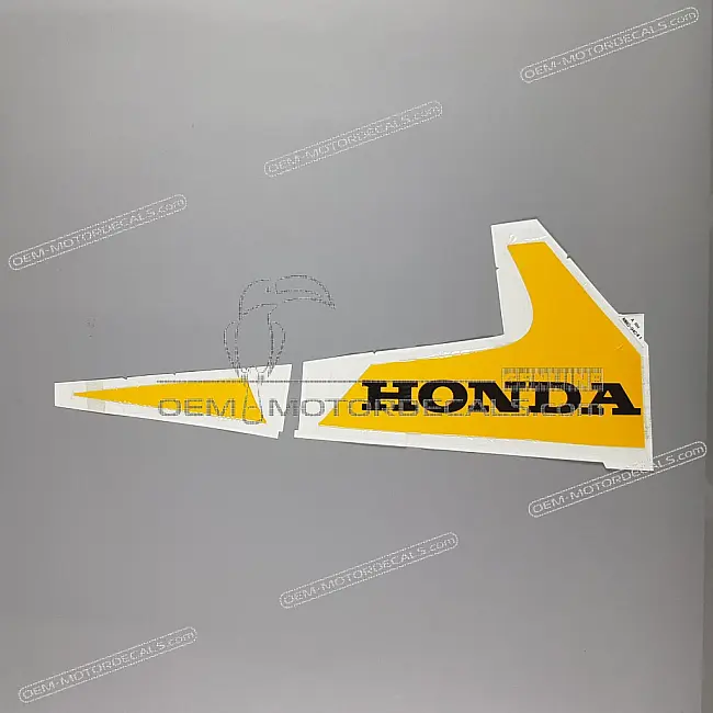 Autentico Honda VFR800 Adesivo Carenatura Anteriore Destra Lato Destro OEM 64550MBG940ZA Grafica Fabbrica