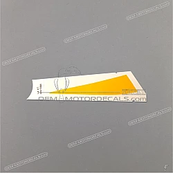 Side cowling decal, left side