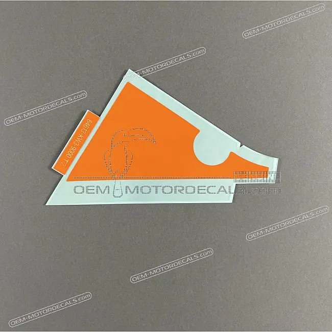 Autocollant de flanc de carénage Honda NX250 Dominator droit OEM 64613KW3900ZB