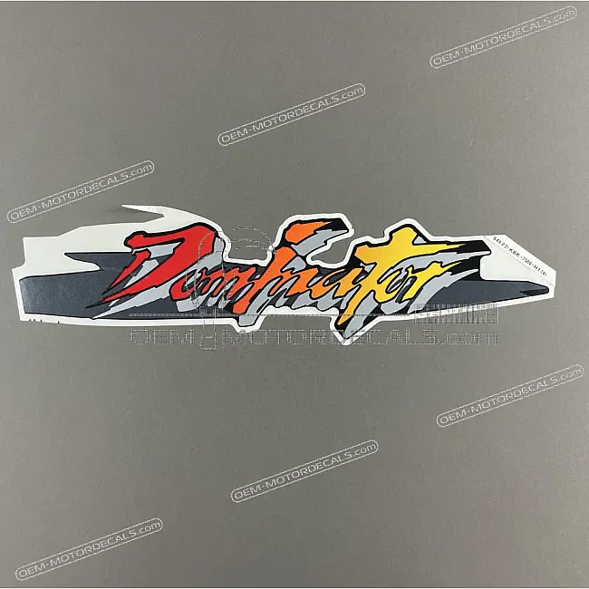 Autocollant de carénage gauche Honda NX250 Dominator OEM 64622KBK750ZA