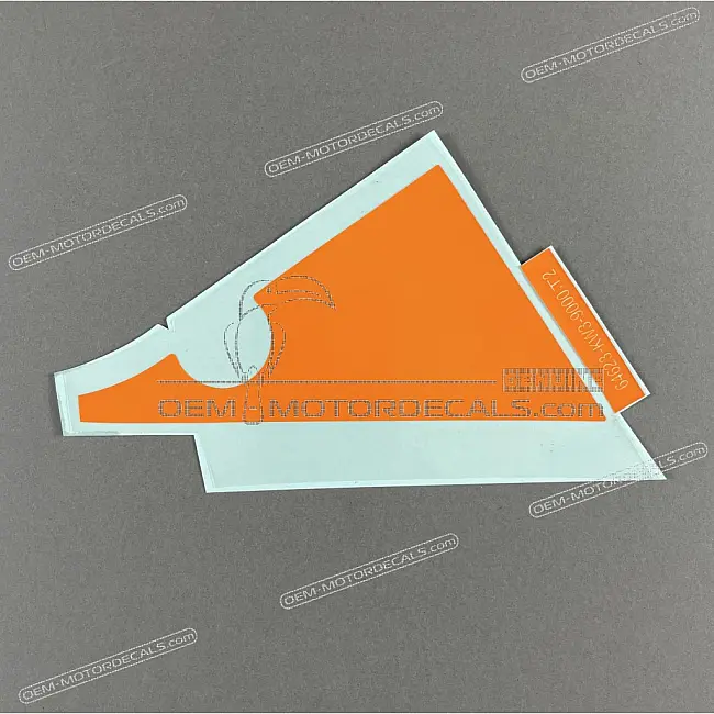 Autocollant flanc carénage NX250 Dominator Honda OEM 64623KW3900ZB décalcomanie usine