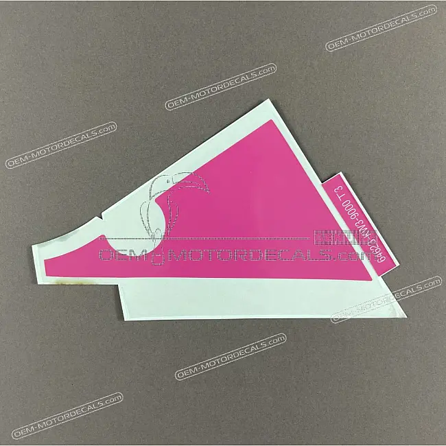 Honda NX250 Seitenverkleidung DOMINATOR Emblem linke Seite OEM 64623KW3900ZC
