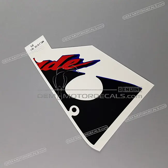 Pegatina Gráfica Original OEM Honda CBR900RR Lado Derecho Carenado Superior 64803MCJD10ZB