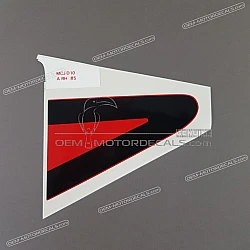 Side cowling decal, right side
