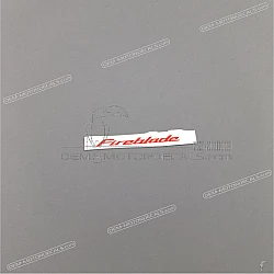 Side cowling decal