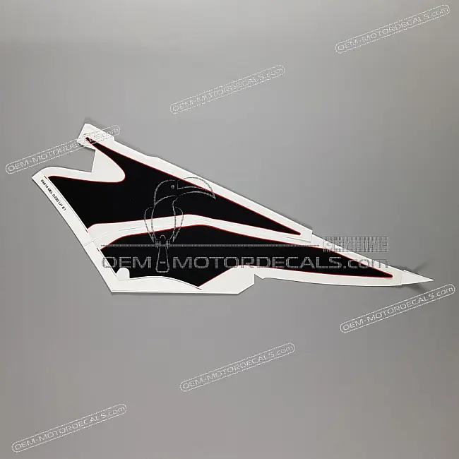 Honda CBR1000RR Fireblade Pegatina Carenado Central Izquierdo Lado Izquierdo OEM 64814MELD20ZA