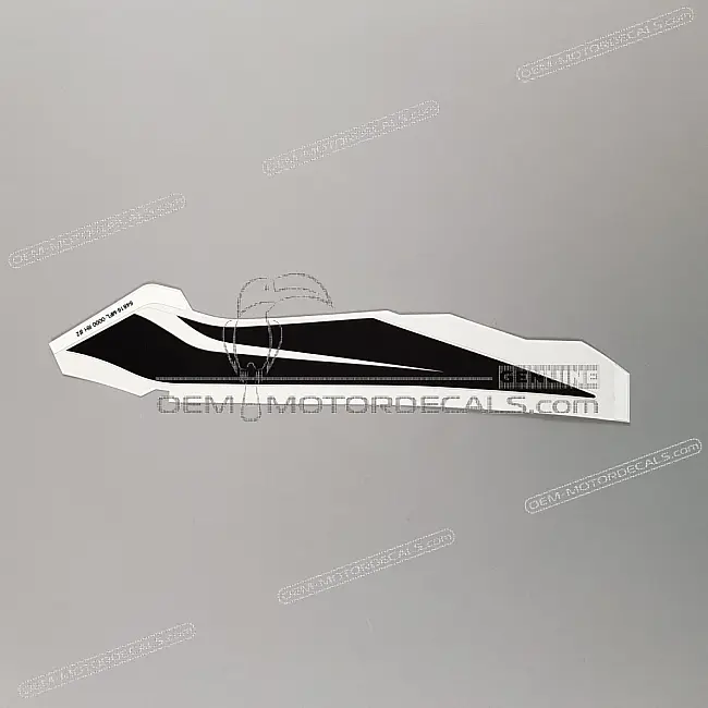 Autocollant Honda CBR1000RR Fireblade carénage intermédiaire côté droit OEM 64816MFL000ZB