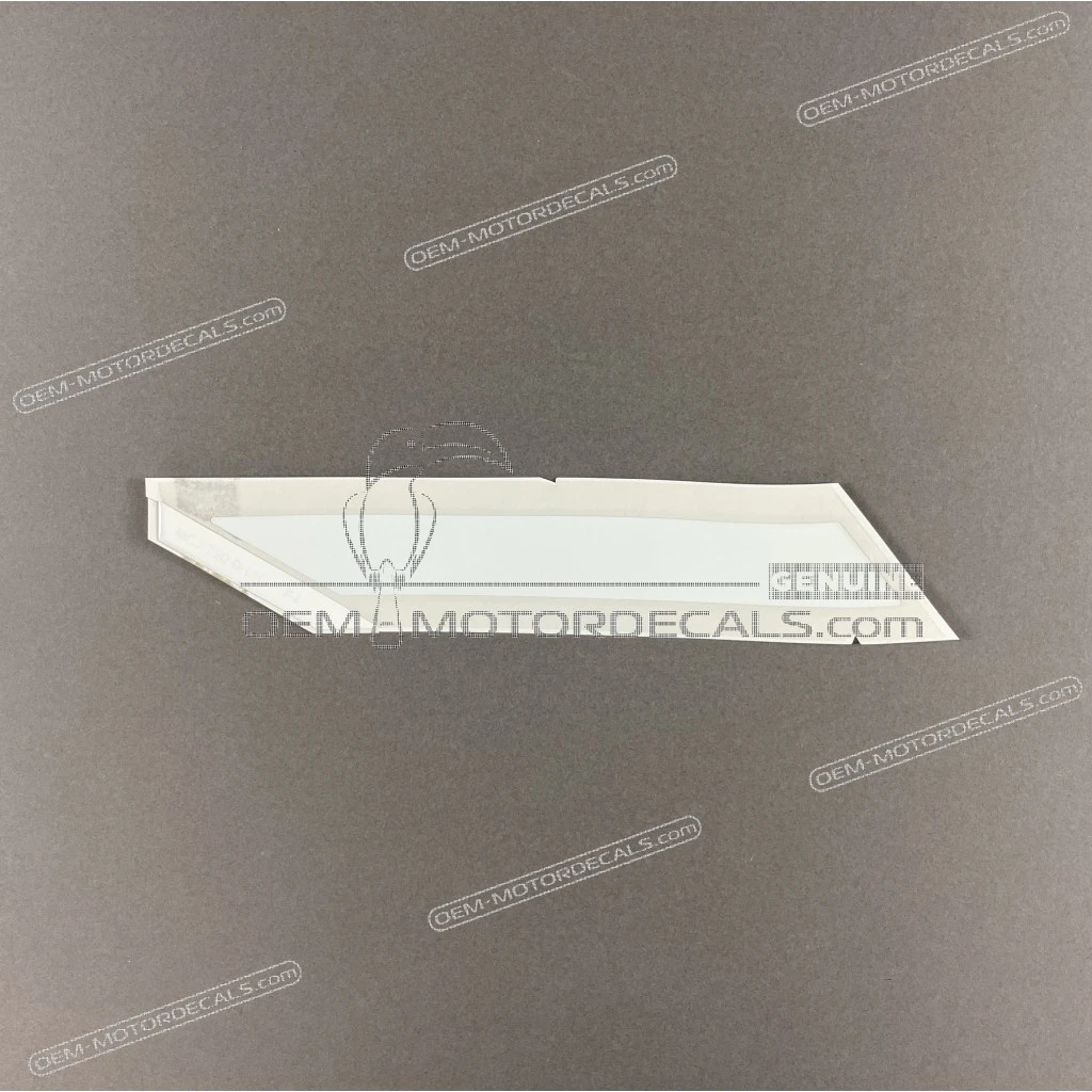 Honda CBR900RR Naklejka na dolną owiewkę lewa strona OEM 64818MCJ750ZB